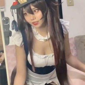 #chescakeuu #黑丝 #cosplay #自慰 #福利姬 #精品 #少女 #萝莉