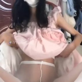 #萌梨梨 #小板栗 #Yywwyy808 丝袜玉足 道具自慰搞屁眼 15