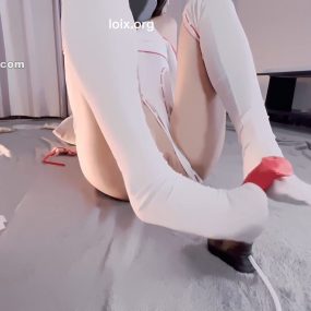 #misa酱 巫女服炮机抽插