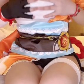 #Jpcutegirlnoa #Cos #原神 #自慰 #喷水 #宵宫