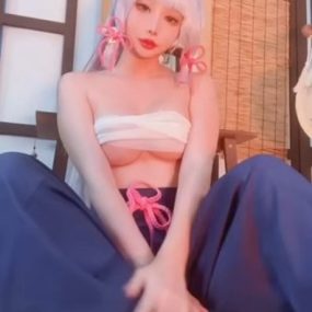 #Meenfox #原神 #神里绫华 #福利姬 #自慰 #Cosplay