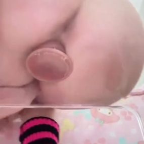 #sweetvampybby #自慰 #特写 #白浆 #骑乘 #透明椅 3